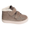 B NASHIK WPF A Taupe Platine, Chaussures à Scratch Geox