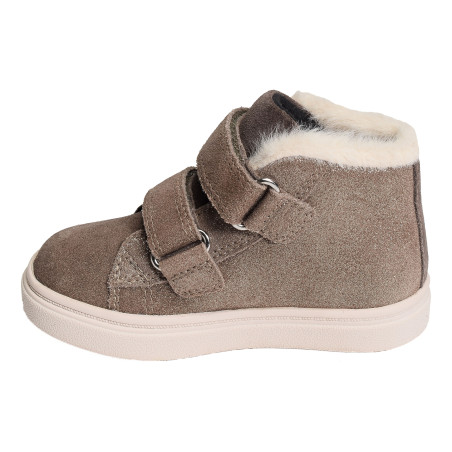 B NASHIK WPF A Taupe Platine, Chaussures à Scratch Geox