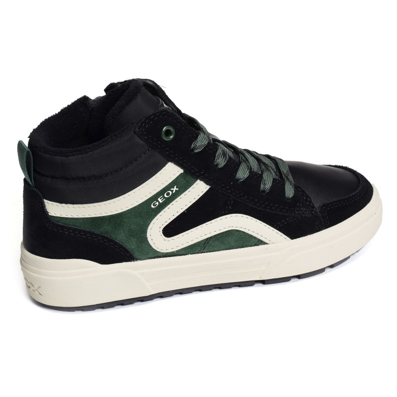 J WEEMBLE BA Noir Vert, Baskets montantes Geox