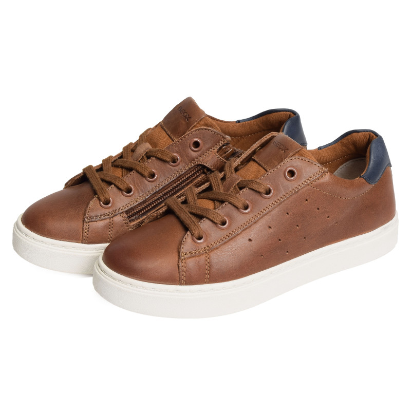 J NASHIK A Cognac Marine, Sneakers basses Geox