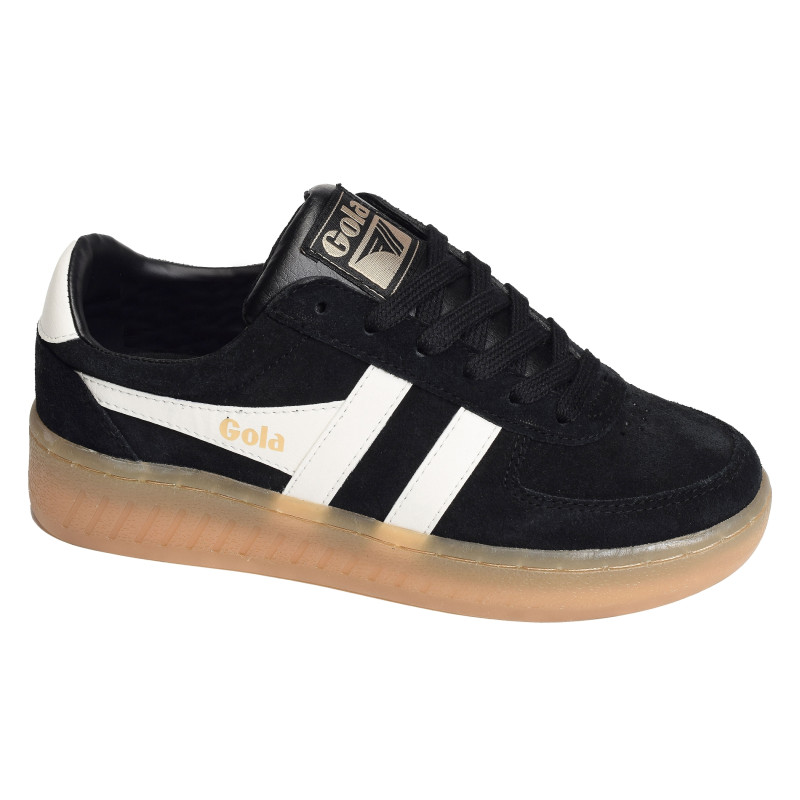 GRANDSLAM SUEDE Noir Blanc, Sneakers basses Gola