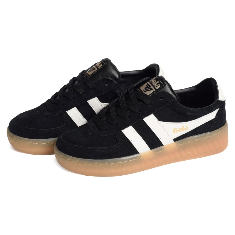 GRANDSLAM SUEDE Noir Blanc, Sneakers basses Gola