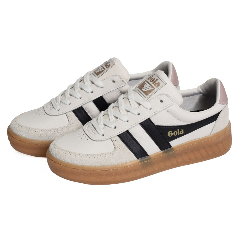 GRANDSLAM ELITE Blanc Noir, Sneakers basses Gola