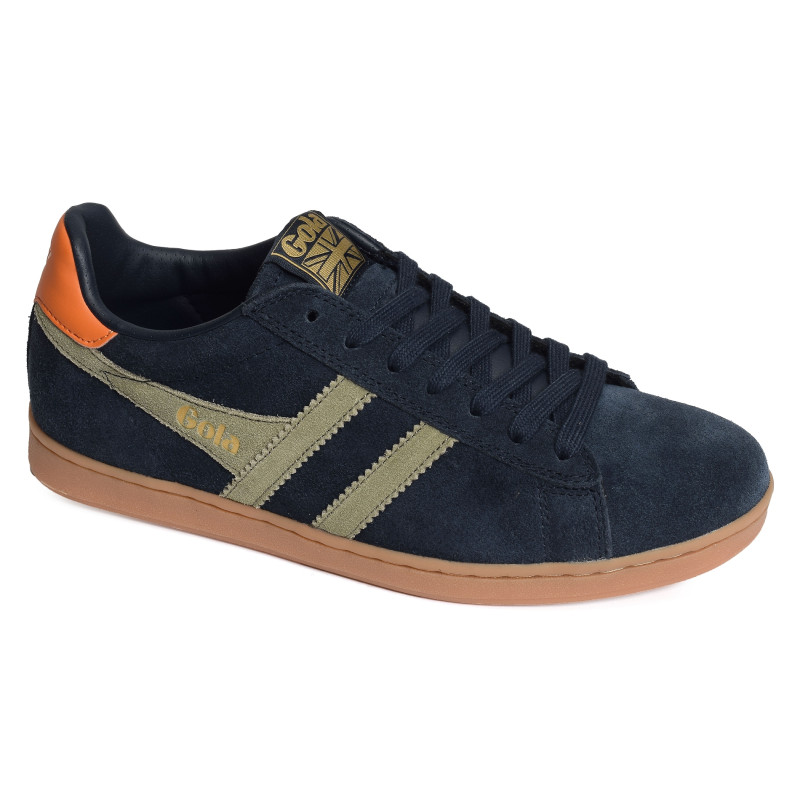 EQUIPE II SUEDE Marine Kaki, Sneakers basses Gola