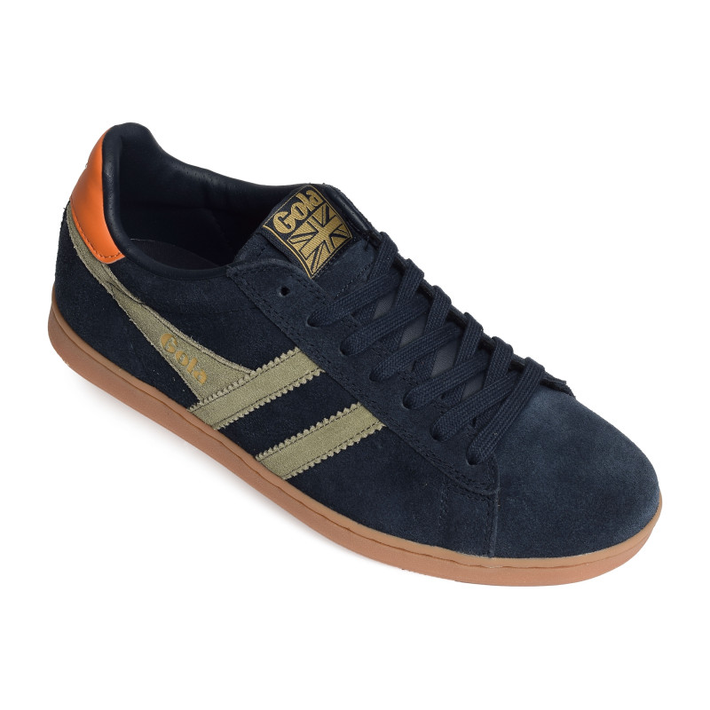 EQUIPE II SUEDE Marine Kaki, Sneakers basses Gola