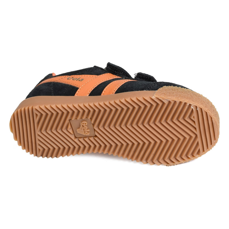 HARRIER STRAP Noir Orange, Sneakers basses Gola