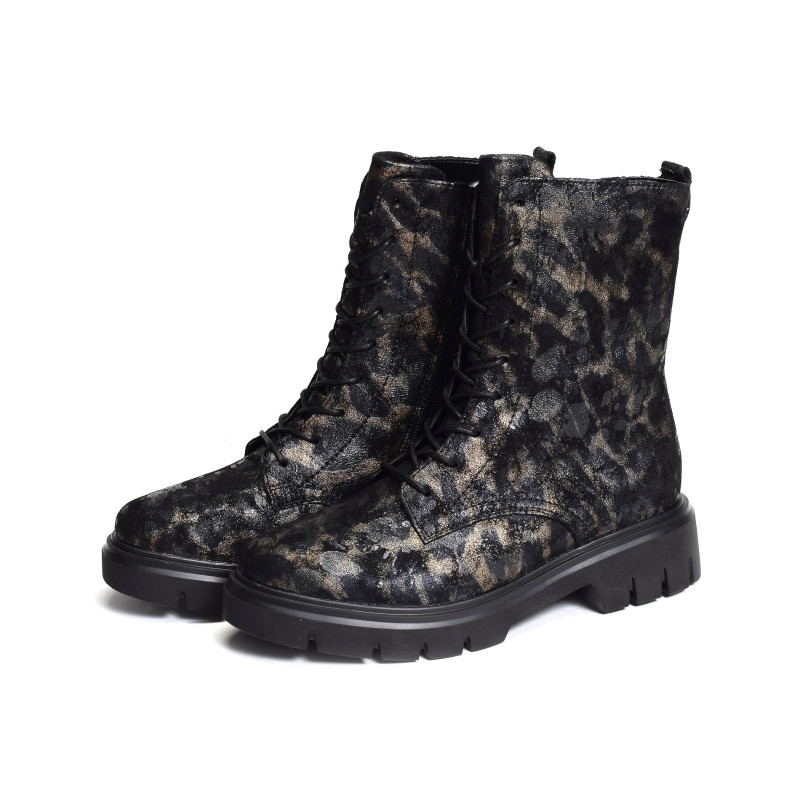 D1W72 Noir Multicolore, Boots Remonte