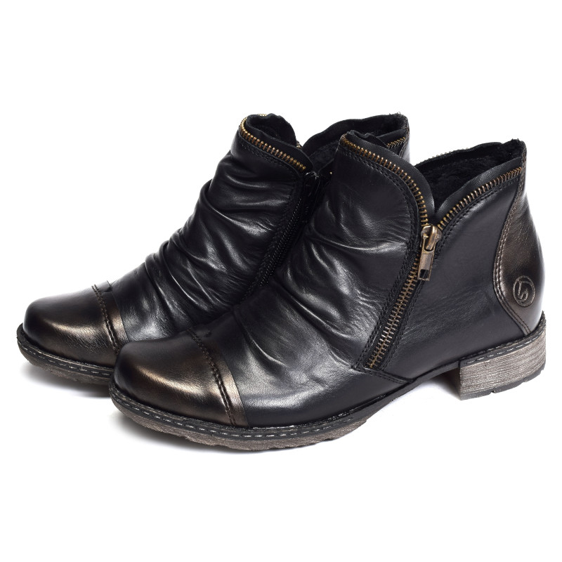 D4380 Noir, Bottines Remonte