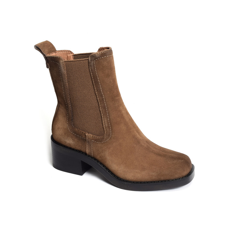 25309 Camel, Chelsea boots Tamaris