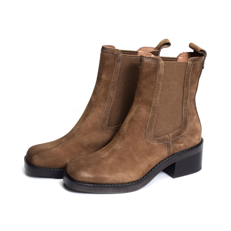 25309 Camel, Chelsea boots Tamaris