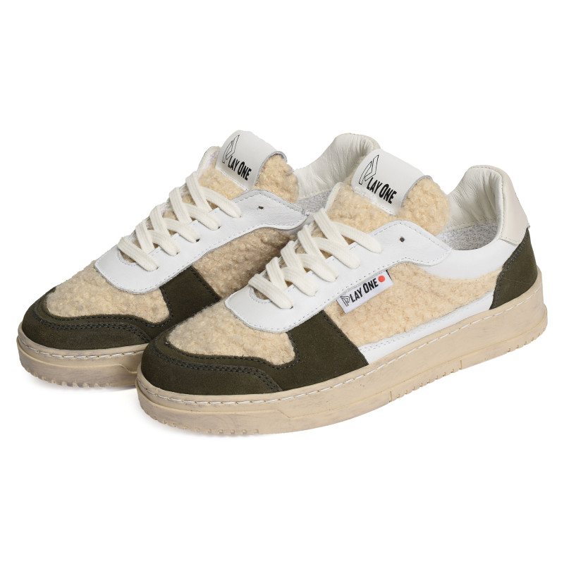 TOY Beige Kaki, Sneakers basses Play One