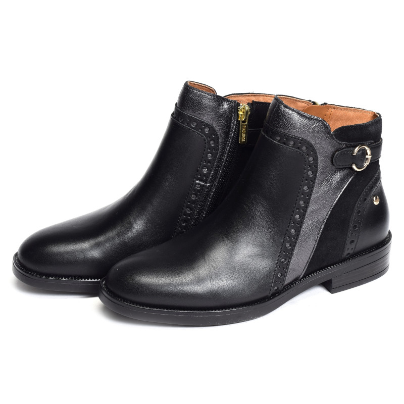 PUERTOLLANO 8553 Noir, Bottines Pikolinos