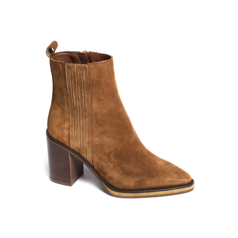 CAMDEN 5220 Camel, Bottines Alpe