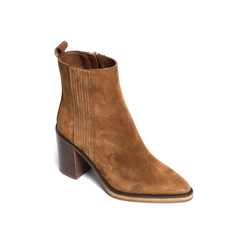 CAMDEN 5220 Camel, Bottines Alpe