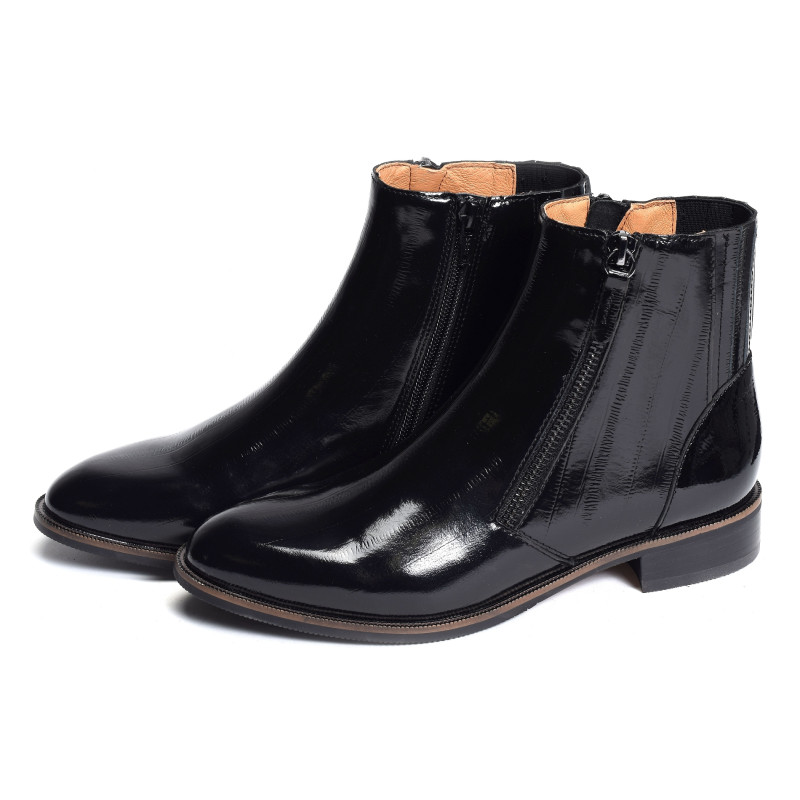 SODANI Verni Noir, Bottines Mam'zelle