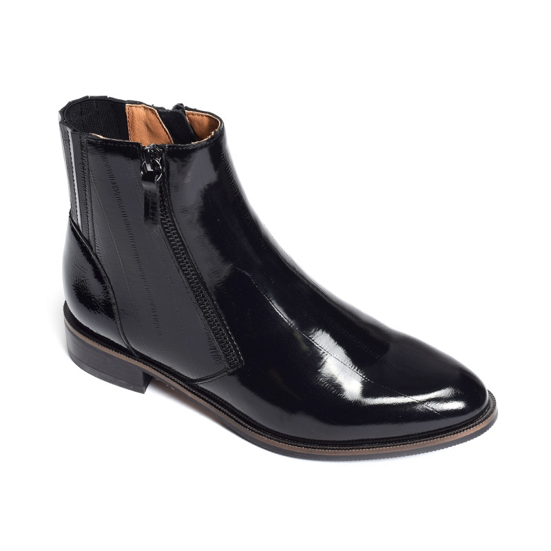 SODANI Verni Noir, Bottines Mam'zelle