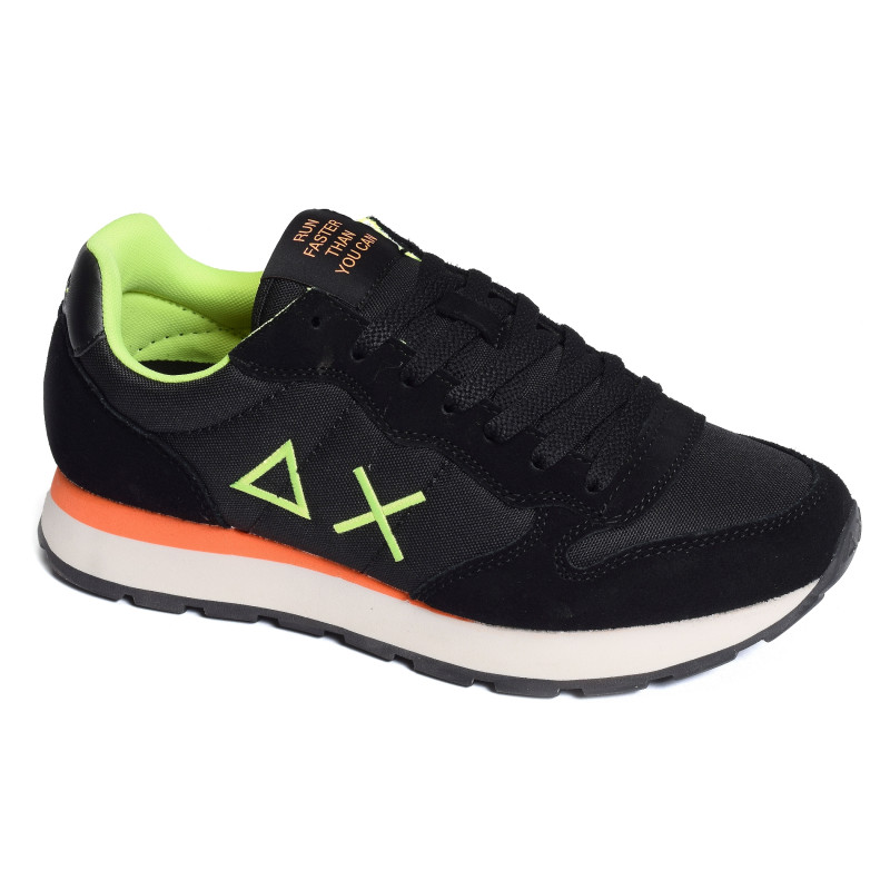 TOM FLUO Noir, Baskets running Sun 68