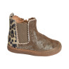 ALISIA Taupe Or, Chelsea boots Babybotte