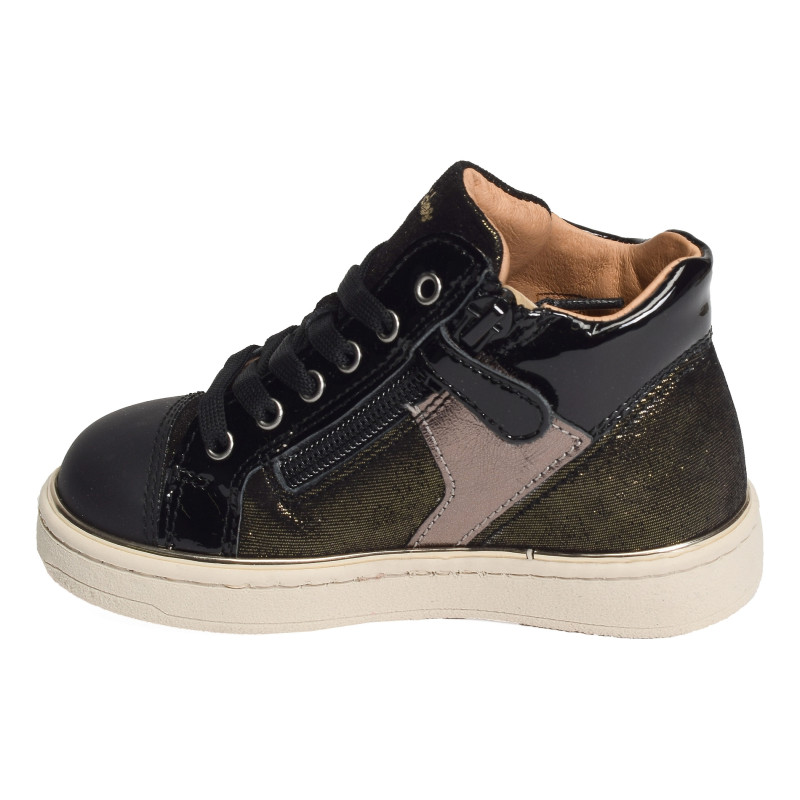 KOQUETTE Noir, Chaussures à Lacets Babybotte