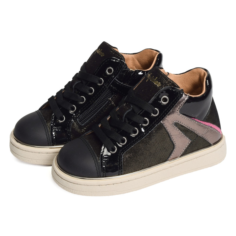 KOQUETTE Noir, Chaussures à Lacets Babybotte