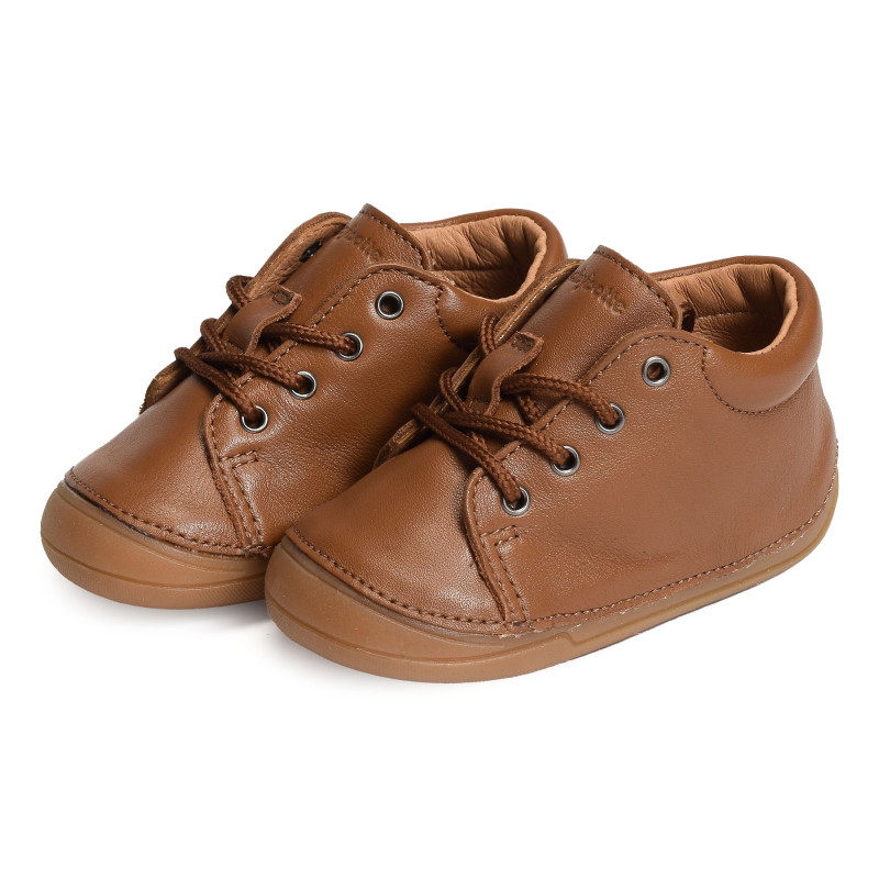 ZOHA BOY Camel, Chaussures à Lacets Babybotte