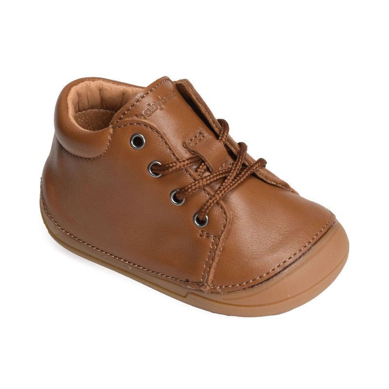 ZOHA BOY Camel, Chaussures à Lacets Babybotte