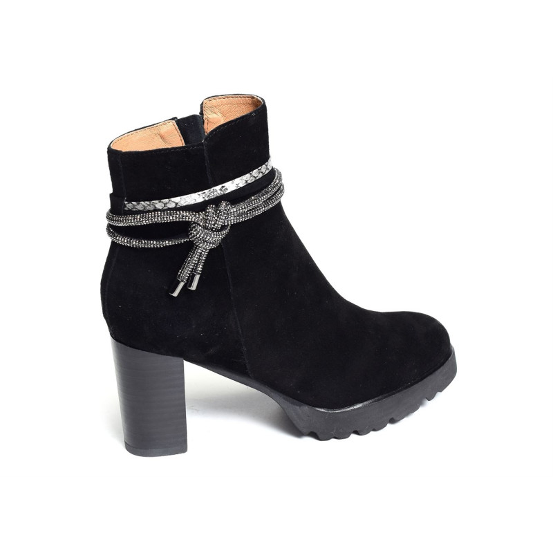 UNITO Noir, Bottines Mam'zelle