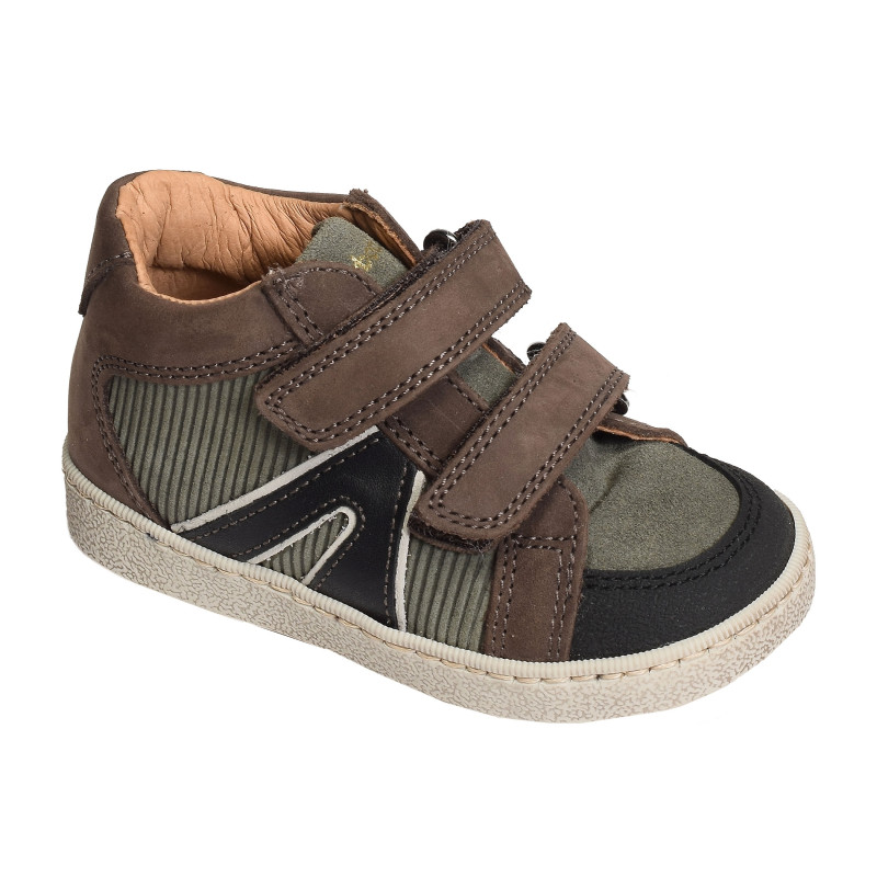 AILEFAN VELCRO Kaki, Chaussures à Scratch Babybotte