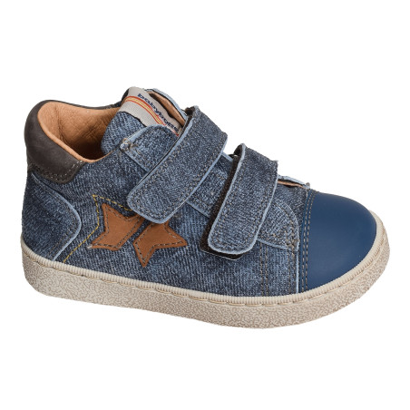 ATCHOUM VELCRO Jeans, Chaussures à Scratch Babybotte