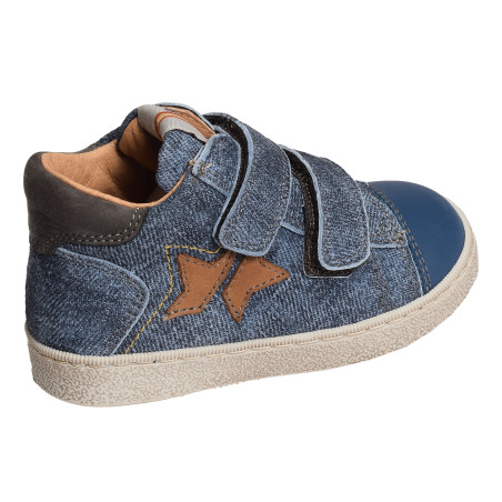 ATCHOUM VELCRO Jeans, Chaussures à Scratch Babybotte