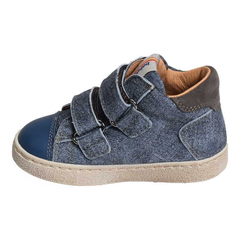 ATCHOUM VELCRO Jeans, Chaussures à Scratch Babybotte