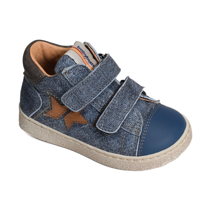 ATCHOUM VELCRO Jeans, Chaussures à Scratch Babybotte