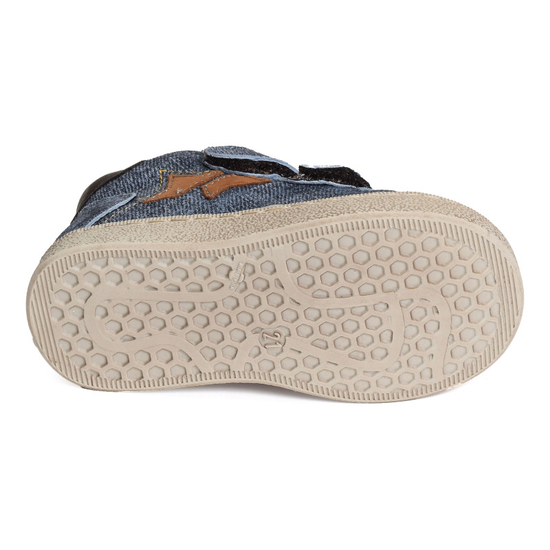 ATCHOUM VELCRO Jeans, Chaussures à Scratch Babybotte