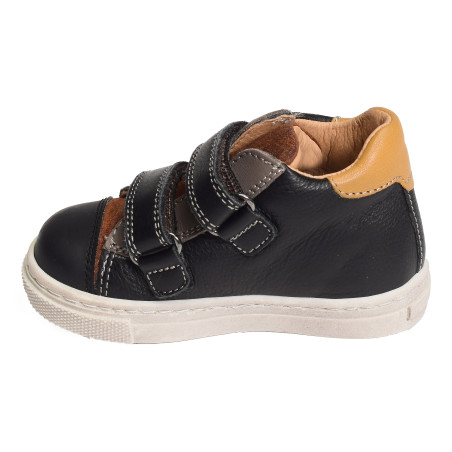 ANDROID VELCRO Noir, Chaussures à Scratch Babybotte