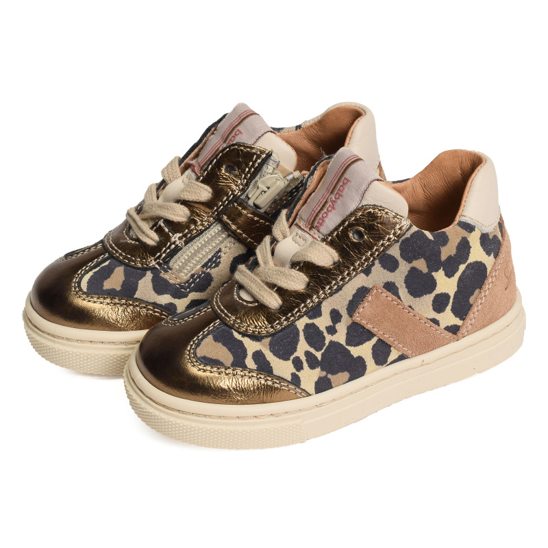 AUTOP Léopard, Chaussures à Lacets Babybotte