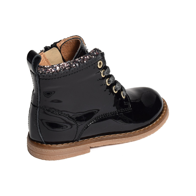 5139 Verni Noir, Boots Romagnoli