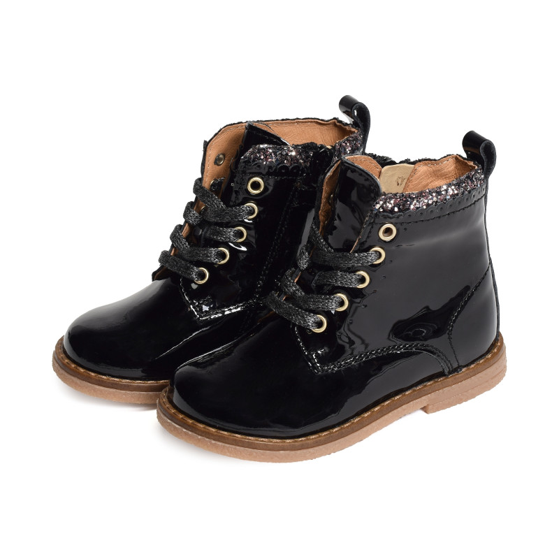 5139 Verni Noir, Boots Romagnoli