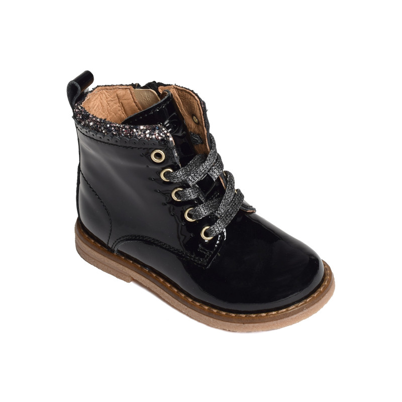 5139 Verni Noir, Boots Romagnoli