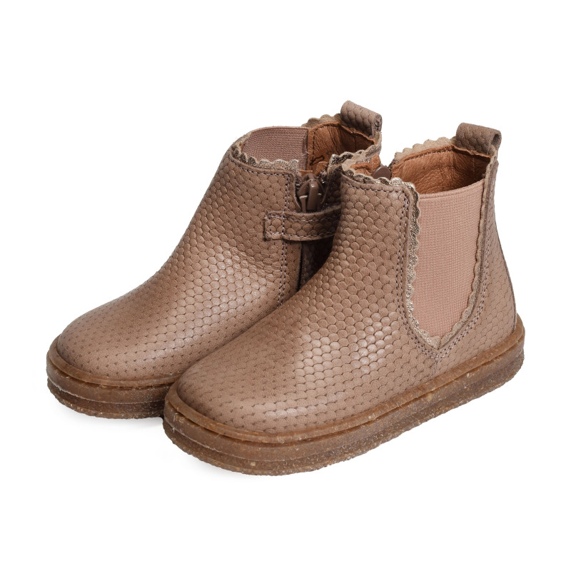 SIGGI Taupe, Chelsea boots Bisgaard