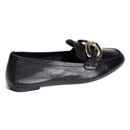 HASTER Noir, Mocassins Reqins