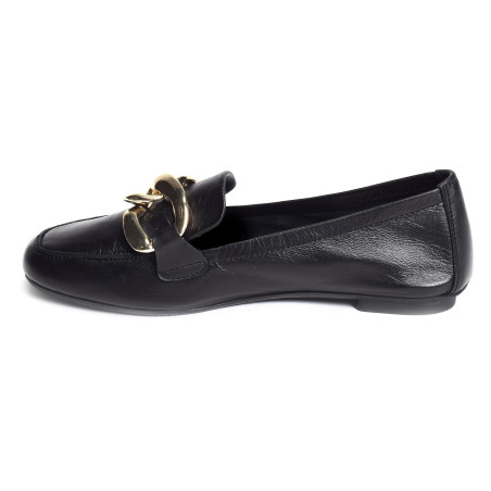 HASTER Noir, Mocassins Reqins