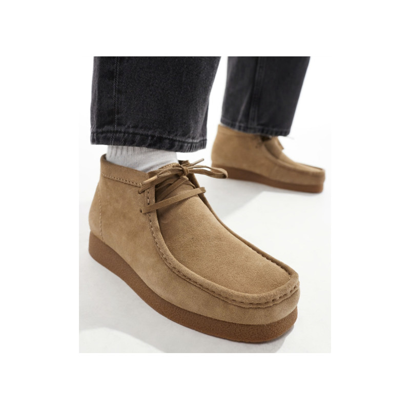 WALLABEE EVO BOOT Sand, Boots Clarks