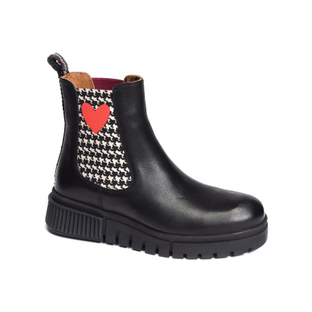 NAELLE Noir Rouge, Chelsea boots Crickit