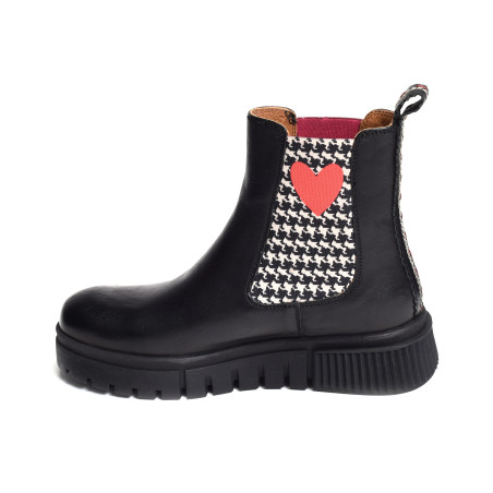 NAELLE Noir Rouge, Chelsea boots Crickit