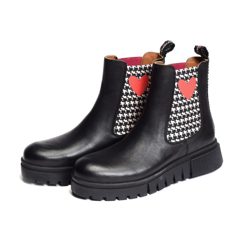 NAELLE Noir Rouge, Chelsea boots Crickit