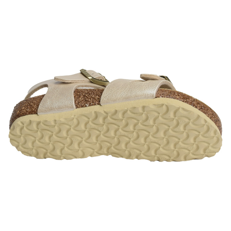 RIO Ecru, Sandales plates & Nu-Pieds Birkenstock