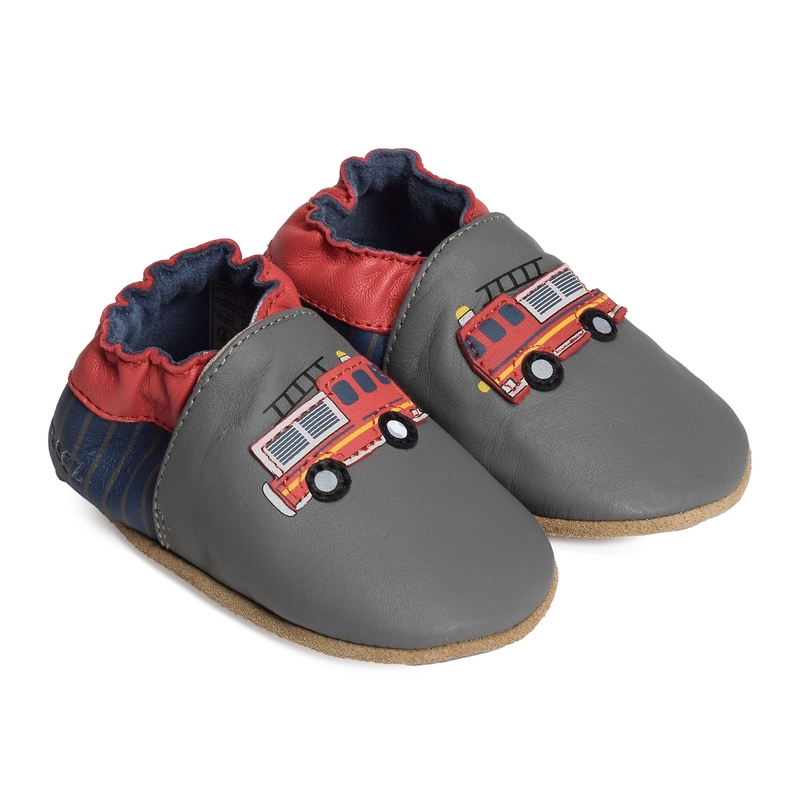 EMERGENCY FIRE Gris Marine, Ballerines Robeez