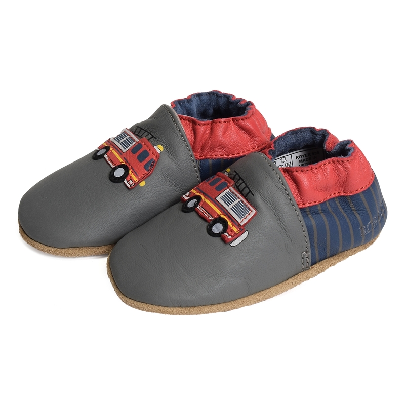 EMERGENCY FIRE Gris Marine, Ballerines Robeez