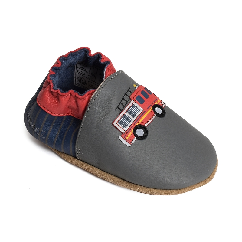 EMERGENCY FIRE Gris Marine, Ballerines Robeez