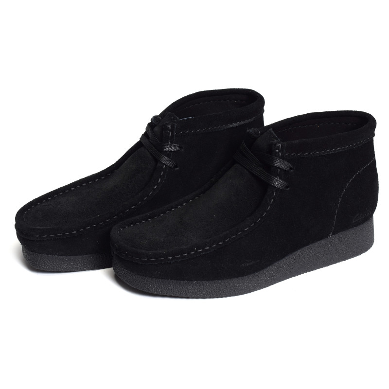 WALLABEE EVO BOOT W Noir, Bottillons Clarks